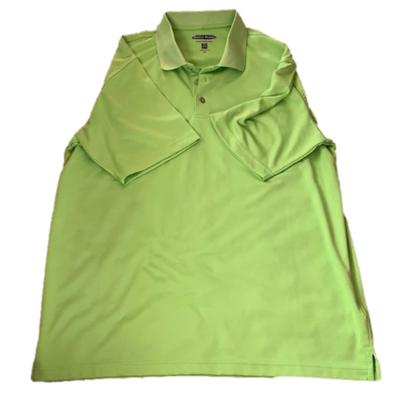 𝅺PEBBLE Beach Men’s Like Green Golf Polo Short Sleeve XL - Picture 1 of 4